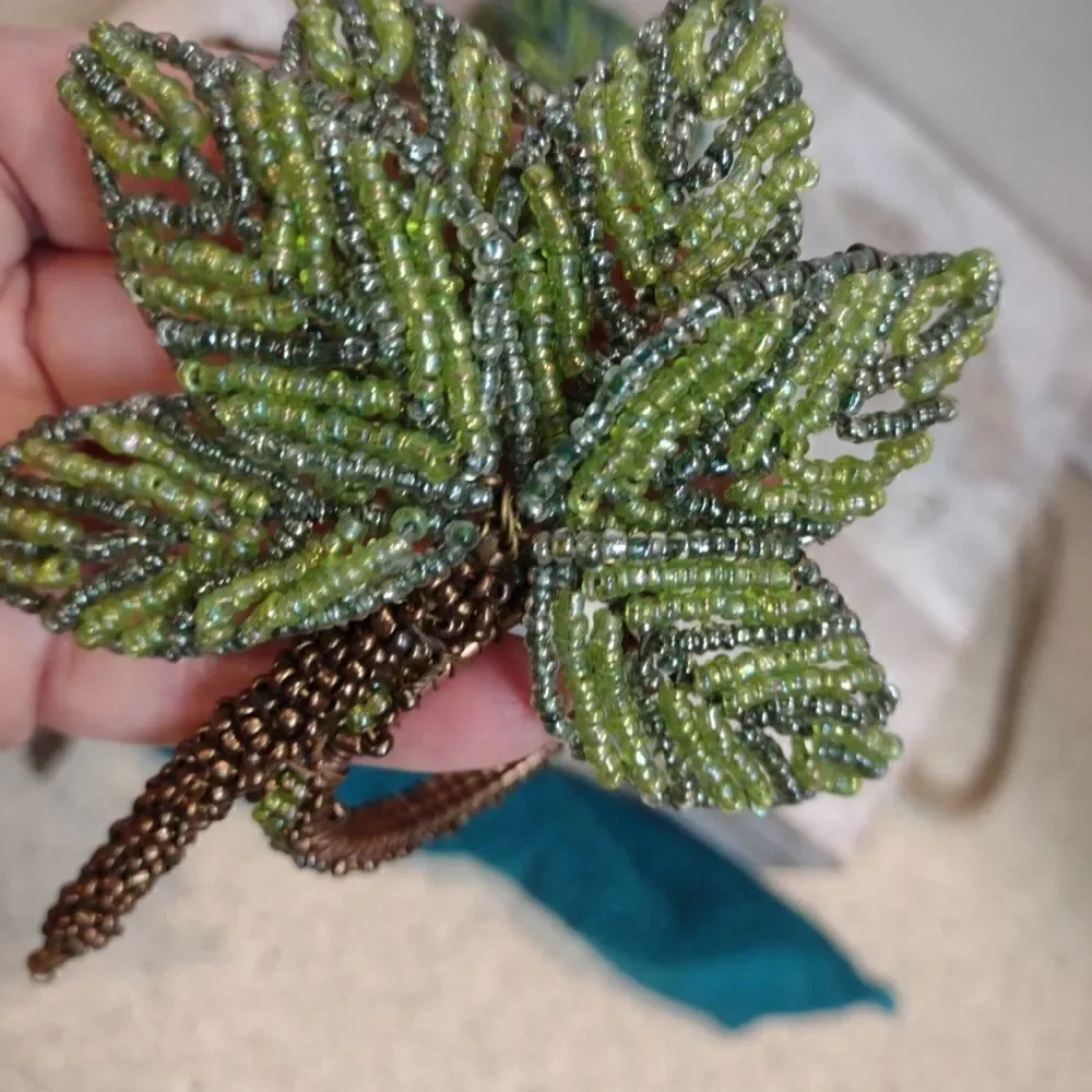 Pier 1 Palm Tree Napkin Rings 4. G7